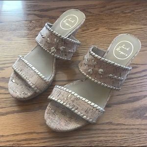 Jack Rogers size 9 wedge sandals